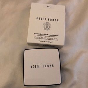Bobbi Brown Vitamin Enriched Pressed Powder Shade Yellow 8g NIB